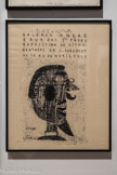 PROJET D’AFFICHE POUR L’EXPOSITION « LITHOGRAPHIES DE J. DUBUFFET» galerie André. Paris, 14-30 avril 1945.