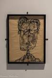 PORTRAIT D’HENRI CALET Été 1947
Jean Dubuffet
Crayon et encre de Chine sur papier
[Musée des Arts décoratifs, Paris, donation Monsieur et Madame Jean Dubuffet, 1968]