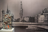 MAQUETTE DU PAVILLON À DEUX ÉTAGES
Août 1967
Jean Dubuffet
Transfert sur polyester [Collection Fondation Dubuffet, Paris]
