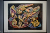 DESSIN N°12
Vers 1963
Emmanuel Derriennic
Hôpital psychiatrique départemental de Quimper, Finistère Aquarelle et encre de Chine sur papier
[Collection de l'Art Brut, Lausanne]