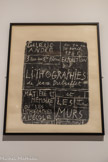 EXPOSITION DE LITHOGRAPHIES DE JEAN DUBUFFET À LA GALERIE ANDRÉ À PARIS	Avril 1945
Jean Dubuffet
Affiche lithographiée
[Collection Fondation Dubuffet, Paris]