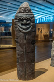 CHAMBRANLE KANAK 
XIXe  siècle
Auteur inconnu	
Nouvelle-Calédonie	
Bois sculpté	
[Musée du quai Branly - Jacques Chirac Anc. coll. musée de 1’Homme]