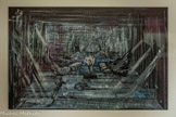 <center>DANIEL LOURADOUR</center>Faust ( Gounod ) : maquette de décor, la prison
1982
( AMM. 30 f i 70 )
Artiste-peintre. Daniel Louradour ( 1930-2007 ) a créé de nombreux décors et costumes pour le théâtre, le cinéma et l’opéra.