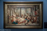Les Romains de la décadence
Joseph Paul Marius SOUMY (1831-1863)
D'après Thomas COUTURE (1815-1879)
Huile sur toile
Senlis, musée d’art et d’archéologie, dépôt du musée des Beaux-arts de Lyon. 
Ce tableau dépeint le banquet tel un lieu de corruption du corps et de l'âme.