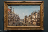 <center>Michele Marieschi</center>Venise, 1710- 1744
Piazzetta di San Basso, vers 1736-1737.
Huile sur toile
