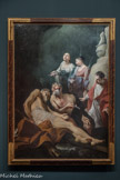 <center>Federico Bencovich</center>Venise ou Dalmatie, 1677 - Gorizia, 1756
Saint André sue sa croix avec les saints Barthélémy, Charles Borromée, Lucie et Apolline, vers 1710-1716
Huile sur toile