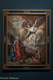 <center>Gaspare Diziani</center>Belluno, 1689 - Venise, 1767
L’Annonciation. Huile sur toile.