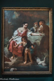 <center>Giambattista Piazzetta </center>Venise, 1683 - 1754
Scène pastorale 1740. Giambattista Piazzetta
Artiste mystérieux autant que singulier, Piazzetta développe un répertoire original. Il met en scène des figures qui semblent surprises dans un moment de vie intime. Par un éclairage contrasté et une matière picturale épaisse, il imprime une intense spiritualité à ses sujets religieux. Mais c’est l’ambiguïté subtile aux accents secrètement érotiques de ses idylles pastorales, dessinées ou peintes, qui fait son succès. Connu pour sa lenteur, il n’exécute qu’un seul grand décor, la voûte de la chapelle San Domenico de l’église San Giovanni e Paolo. À l’éditeur Albrizzi, il fournit des dessins pour illustrer certains des livres les plus prestigieux de l’imprimerie vénitienne, notamment un ouvrage de Francesco Algarotti sur les travaux de Newton, et Les Œuvres de Bossuet. Ces dessins destinés à la gravure sont exécutés très finement, à la sanguine ou à la pierre noire.
