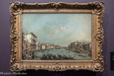 <center>Francesco Guardi </center>Venise, 1712 - 1793
Régate sur le Grand Canal depuis Ca’ Foscari, vers 1777
Huile sur toile