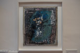 <center>Abbaye de Beaulieu-en-Rouergue  </center>Ida Karskaya (Bender, U.R.S.S., 1905 - Paris, 1990)
Sans titre.
1950-1974
Gouache, acrylique, encre, papier et métal doré sur carton entoilé