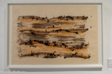 <center>Abbaye de Beaulieu-en-Rouergue  </center>Henri Michaux
(Namur, 1899 - Paris, 1984)
Sans titre N° 55
1962
Aquarelle et encre sur papier vélin. Abbaye de Beaulieu-en-Rouergue - Collection Broche Bonnefoi (Ginals)