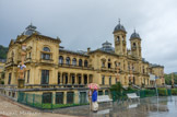 <center>San Sebastian</center>Mairie de Saint-Sébastien, ancien casino construit en 1887. La reine Marie-Christine de Teschen, de Habsbourg-Lorraine (1858-1929), reine d'Espagne, été présente à son inauguration.