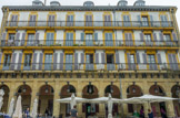 <center>San Sebastian</center>Place de la Constitution.