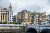 <center>San Sebastian</center>La rivière Urumea avec le Pont Santa Catalina.
