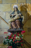 <center>Getaria</center>Église de San Salvador. Pietà du XVIe.