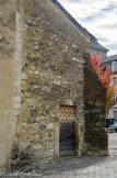 <center>La cathédrale Sainte-Marie</center>Porte des Cagots.