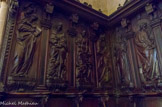 <center>Lescar</center>Les 4 évangélistes : St Jean, st Luc, st Marc et st Matthieu.