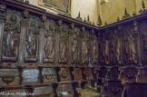 <center>Lescar</center>La cathédrale Notre-Dame. ste Catherine, ste Gonesse, ste Christine, st Joy, st Orens, st Gerons, st Laurent, st Grégoire, st Ambroise, st Jérôme,