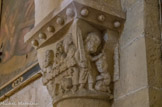 <center>Lescar</center>La cathédrale Notre-Dame. Décapitation de Jean Baptiste, demandée par Salomé.
