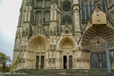<center>Façade occidentale/center> Portails de st Guillaume et de la Vierge (XVIe)