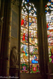 <center>Chapelle de la Vierge. </center>Vitraux du XVI. Les autres du déambulatoire sont du XIII. L'Annonciation à Anne et l'Annonciation à Joachim à aller à la Porte Dorée. la rencontre à à la Porte Dorée. Présentation au Temple de Marie.