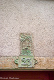 <center>Plaque maçonnique. </center>