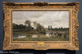 L’abreuvoir des chevaux. Corot