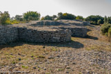 Oppidum d'Ambrussum <br> Le rempart.