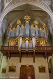 <center>Cathédrale St Pierre. </center> Orgue de 1778 par L'Epine, de Pézenas, modifié au XIX.