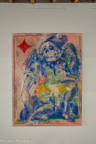 <center>Musée « Acentmètresducentredumonde » » </center>Gregory FORSTNER. EGALITE. Huile sur lin, 160 x 120 an, 2022