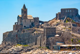 <center>Portovenere.</center> L’ancienne église de St Pierre.