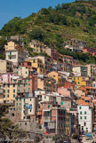 <center>De Portovenere à Monterosso en bateau.</center> Riomaggiore.