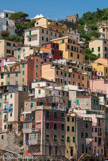 <center>De Portovenere à Monterosso en bateau.</center> Riomaggiore.