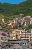<center>De Portovenere à Monterosso en bateau.</center> Manarola.