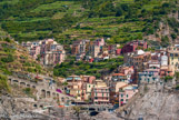 <center>De Portovenere à Monterosso en bateau.</center> Manarola.