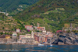 <center>De Portovenere à Monterosso en bateau.</center> Vernazza.