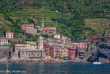 <center>De Portovenere à Monterosso en bateau.</center> Vernazza.