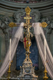 <center>San Giovanni Battista.</center> Crucifix en bois de Maragliano probablement.
