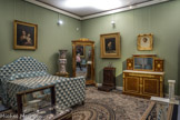 En 1955, Franco Albini a restructuré le dernier étage du Palazzo Rosso pouren faire l'habitation du directeur des musées Caterina Marcenaro.