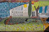 <center>Le banc</center>Famille Du Bout Chaix-Bryan, Maupoint de Vandeul, Forgnon, Omnès 2023. Ce n'est pas le chemin qui est difficile, c'est le dificile qui est le chemin.