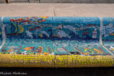 <center>Le banc </center>IME les Ecureuils, Association J.B Fouque, 13008.