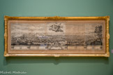 <center>Les perspectives de la ville de Marseille et de ses environs prises du côté de la belle vue de la plaine Saint Michel.</center>Aulagnier. Marseille, ? – Marseille, 1767.
Gravure sur cuivre. Vers 1750 – 1760.  Marseille, Chambre de Commerce et d’Industrie, musée de la Marine et de l’Economie.