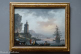 <center>Bord de mer</center>Charles François Grenier de La Graine dit Lacroix de Marseille. Marseille ?, vers 1700 - Berlin, 1782.
Huile sur bois.
Marseille. Musée des Beaux-Arts.