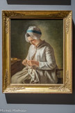 <center>Femme à l’ouvrage</center>Françoise Duparc. Murcie, 1726 - Marseille, 1778
Huile sur toile. Marseille. Musée des Beaux-Arts.