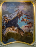 <center></center><center>Chambre de Louis-Joseph Denis Borély.</center> Le plafond.