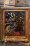 <center></center><center>Le boudoir.</center> Annonciation. Vénétie ou Tyrol. Peinture sous verre. Fin du XVIe siècle – début du XVIIe siècle.