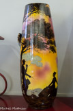 <center></center><center>Chambre dite de Monsieur.</center> Vase. Piani. Saint-Jean-du-désert. Années 1930. Faïence.