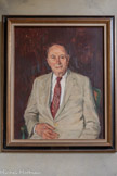 <center>La Chambre de Commerce</center>André Jourret, président avr. 1977-déc. 1979. Peint par C. Le Breton en 1981.
