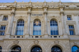 <center>La chambre de commerce</center> Façade arrière de la Bourse.