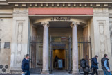 L'ancienne entrée de l'hôtel.